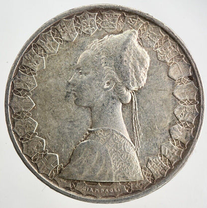 Italy 500 Lira Silver Coin | Fine Collectable Grade