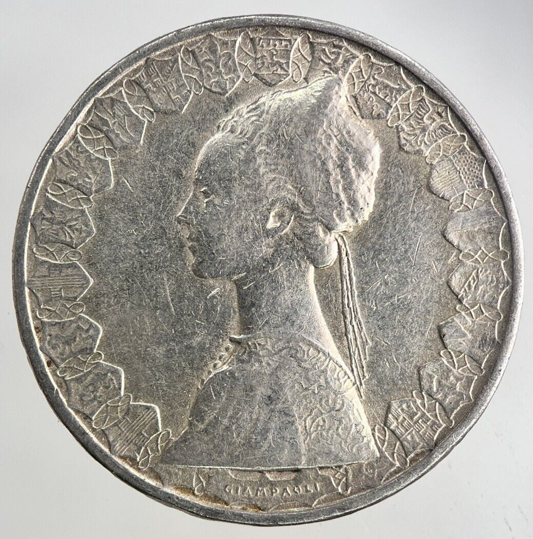 Italy 500 Lira Silver Coin | Fine Collectable Grade