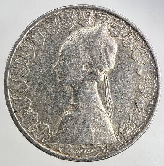 Italy 500 Lira Silver Coin | Fine Collectable Grade