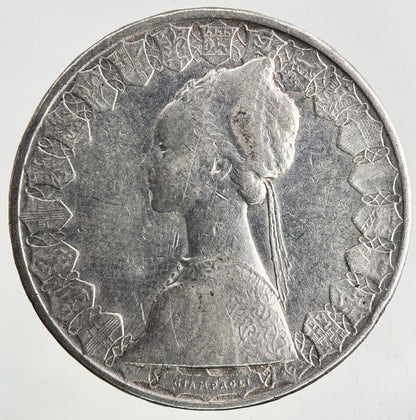 Italy 500 Lira Silver Coin | Fine Collectable Grade