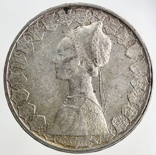 Italy 500 Lira Silver Coin | Fine Collectable Grade