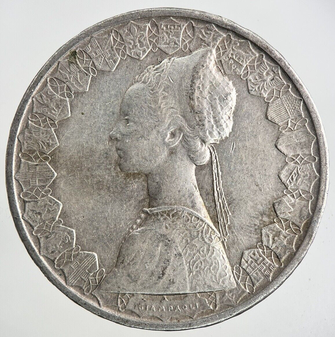 Italy 500 Lira Silver Coin | Fine Collectable Grade