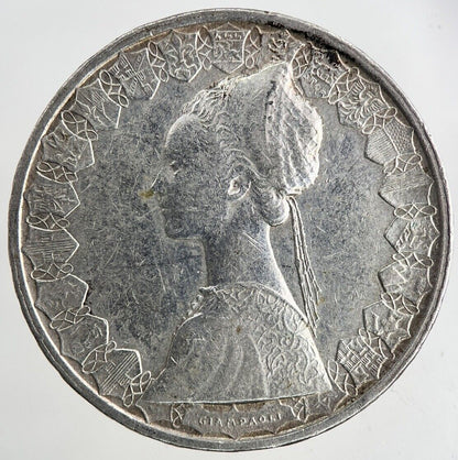 Italy 500 Lira Silver Coin | Fine Collectable Grade