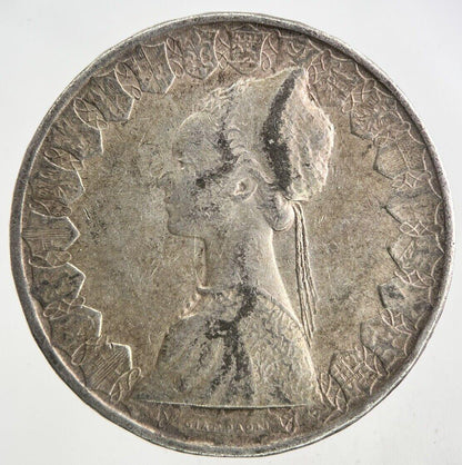 Italy 500 Lire Silver Coin | Fine Collectable Grade