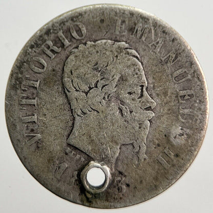 Italy 50 Centesimi Silver Coin | Collectable Grade | a7261