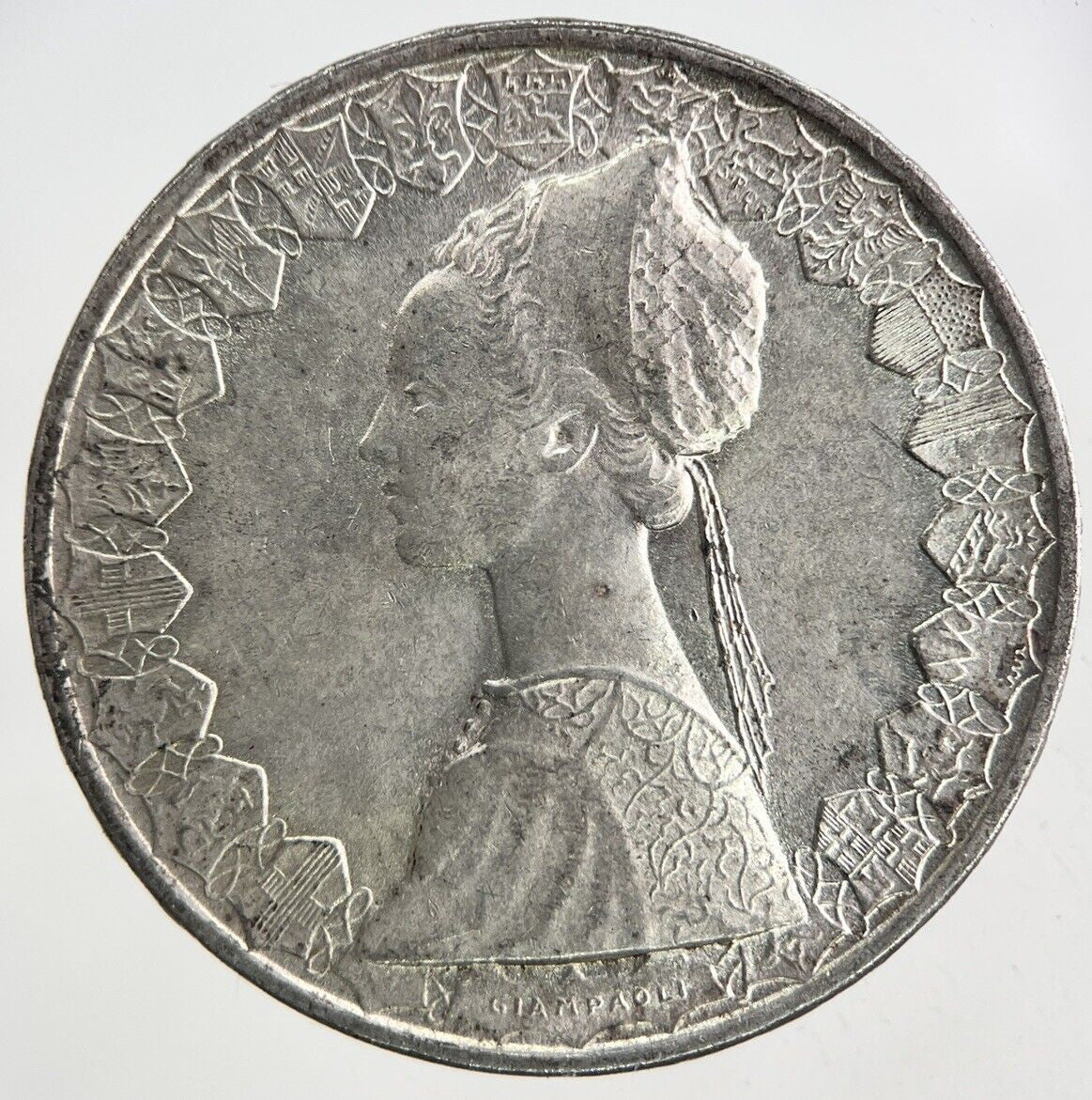 Italy 500 Lire Silver Coin | Very High Grade