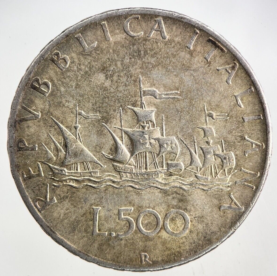 Italy 500 Lire Silver Coin | Very High Grade