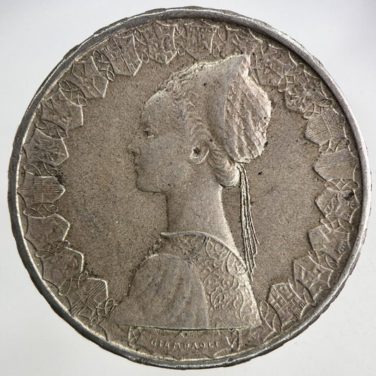 Italy 500 Lire Silver Coin | Fine Collectable Grade