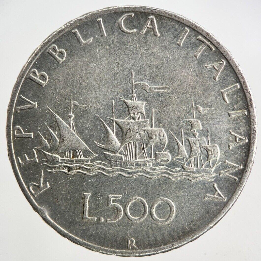 Italy 500 Lire Silver Coin | Very High Grade