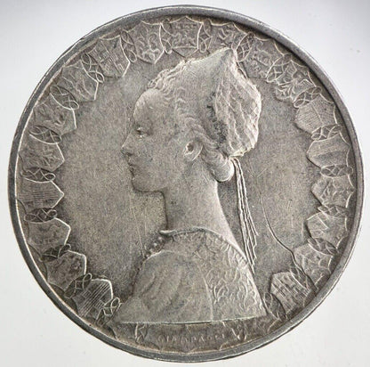 Italy 500 Lire Silver Coin | Fine Collectable Grade