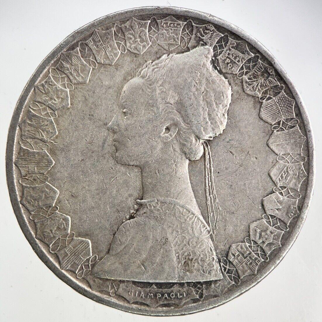 Italy 500 Lire Silver Coin | Fine Collectable Grade