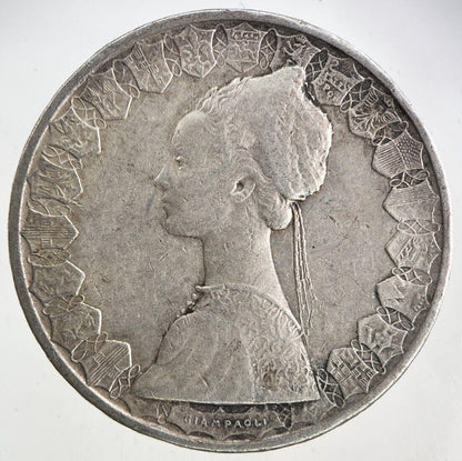 Italy 500 Lire Silver Coin | Fine Collectable Grade