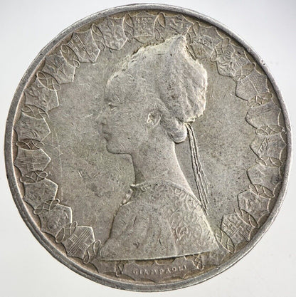 Italy 500 Lire Silver Coin | Fine Collectable Grade