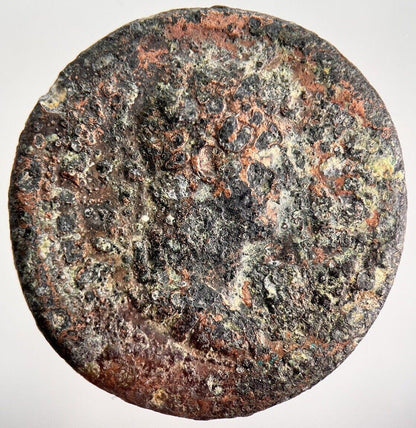 Large Unresearched Roman Copper Coin | Diameter 3cm | a1430