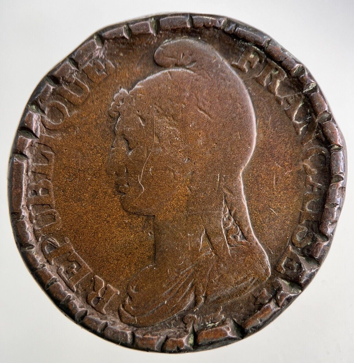 Lan France Un 1 Decime Coin | Collectable Grade