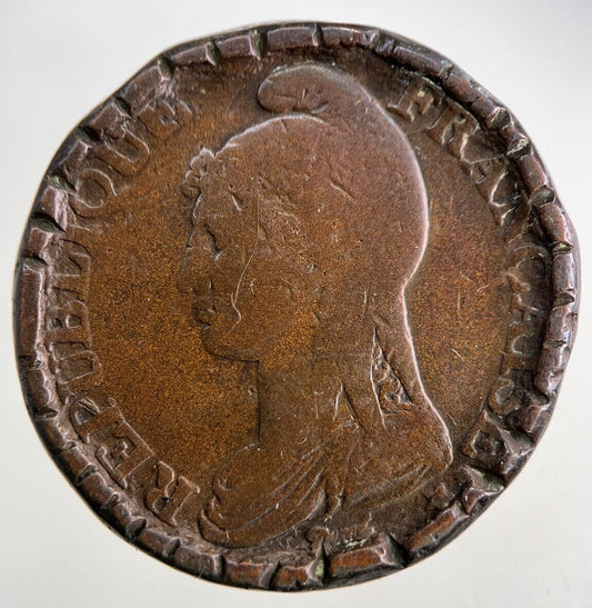 Lan France Un 1 Decime Coin | Collectable Grade