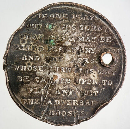 Matthews On The Game Of Whist Thomason Patent Token Coin | Collectable Grade