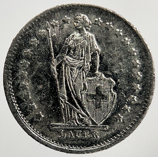 Mini Rare Old Toy Money Swiss 2 Franc Coin Token | Collectable Grade | a1349