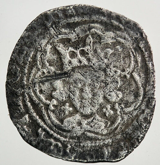 Medieval Edward IV Half-Groat Hammered Silver Coin | Collectable Grade