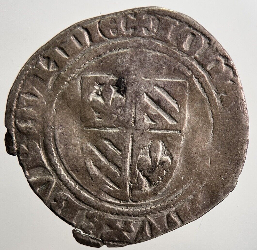 Medieval France Grand Blanc Hammered Silver Coin | Collectable Grade