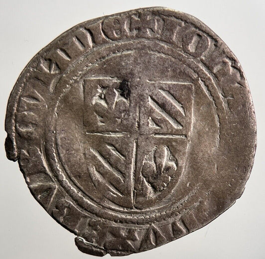 Medieval France Grand Blanc Hammered Silver Coin | Collectable Grade