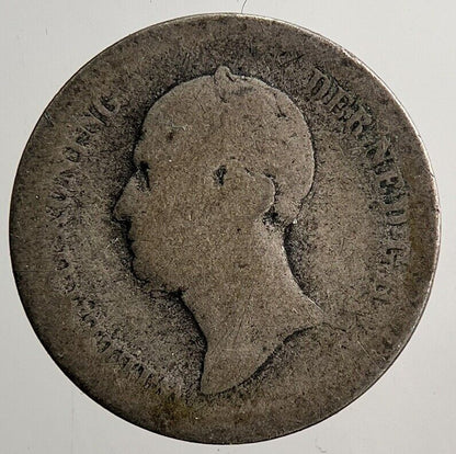 Netherlands 10 Cents Silver Coin | Worn Grade | a3752