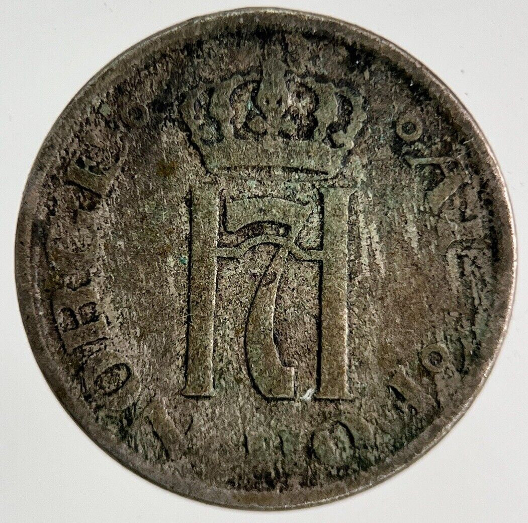 Norway 10 Ore Silver Coin | Collectable Grade