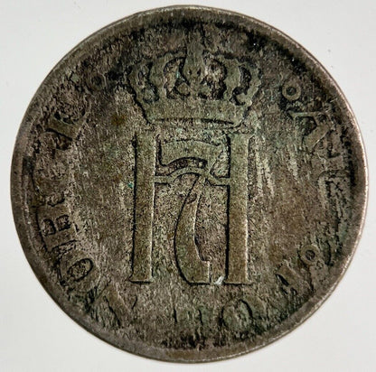 Norway 10 Ore Silver Coin | Collectable Grade