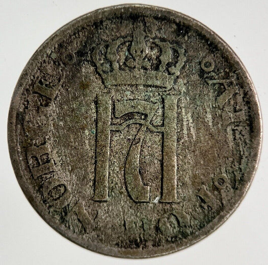 Norway 10 Ore Silver Coin | Collectable Grade