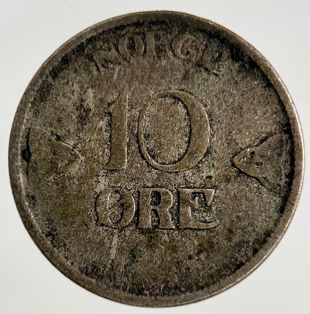 Norway 10 Ore Silver Coin | Collectable Grade