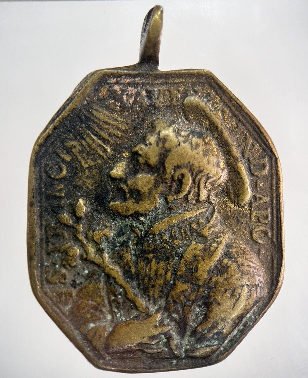 Old France Francaise Catholic Medal Token | Collectable Grade