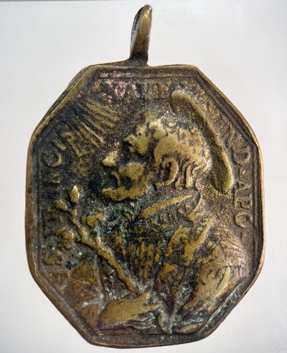 Old France Francaise Catholic Medal Token | Collectable Grade