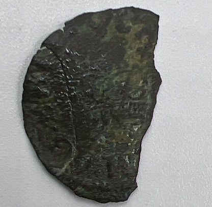 Old Irish Farthing Hammered Coin | a671