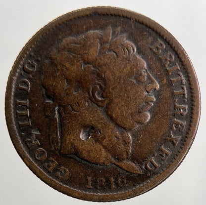 Old Copper Forgery George III Shilling Coin | Collectable Grade | a5687