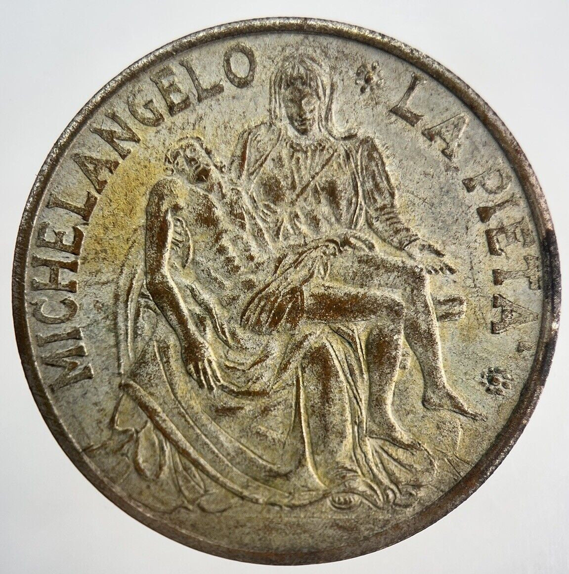 Old Italy Vatican Pope Catholic Medal Coin | Fine Collectable Grade