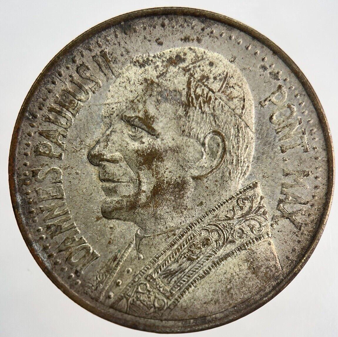 Old Italy Vatican Pope Catholic Medal Coin | Fine Collectable Grade