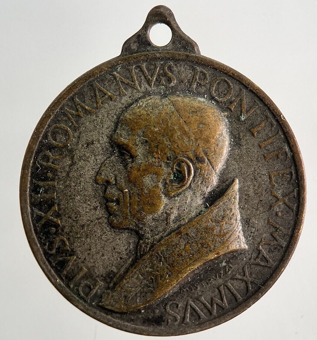 Old Italy Vatican Pope Catholic Medal Coin | Fine Collectable Grade