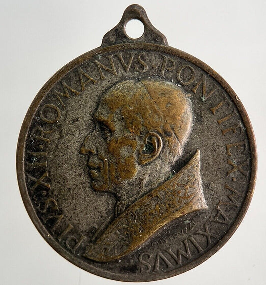 Old Italy Vatican Pope Catholic Medal Coin | Fine Collectable Grade