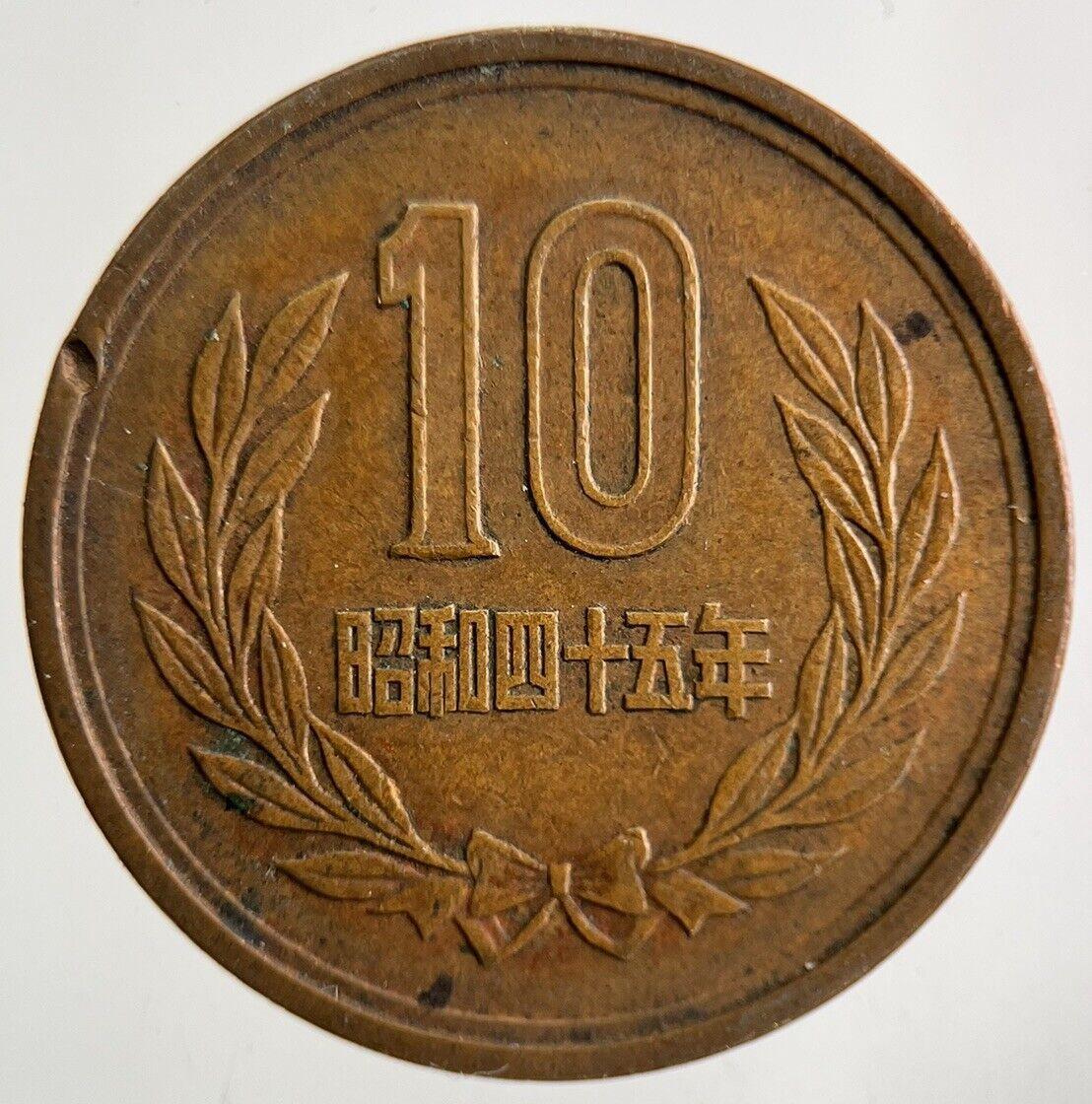 Old Japan 10 Yen Coin | Fine Collectable Grade