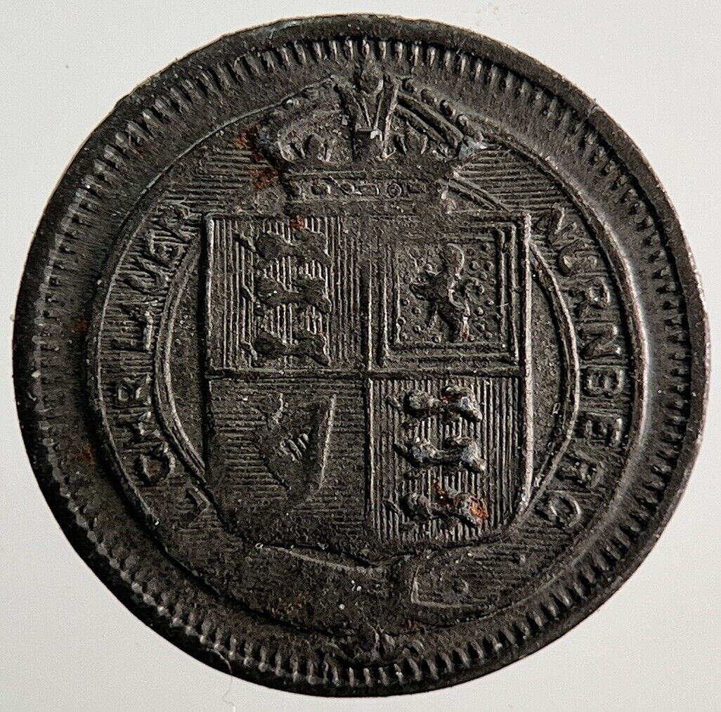 Old Queen Victoria Toy Money Coin | Fine Collectable Grade