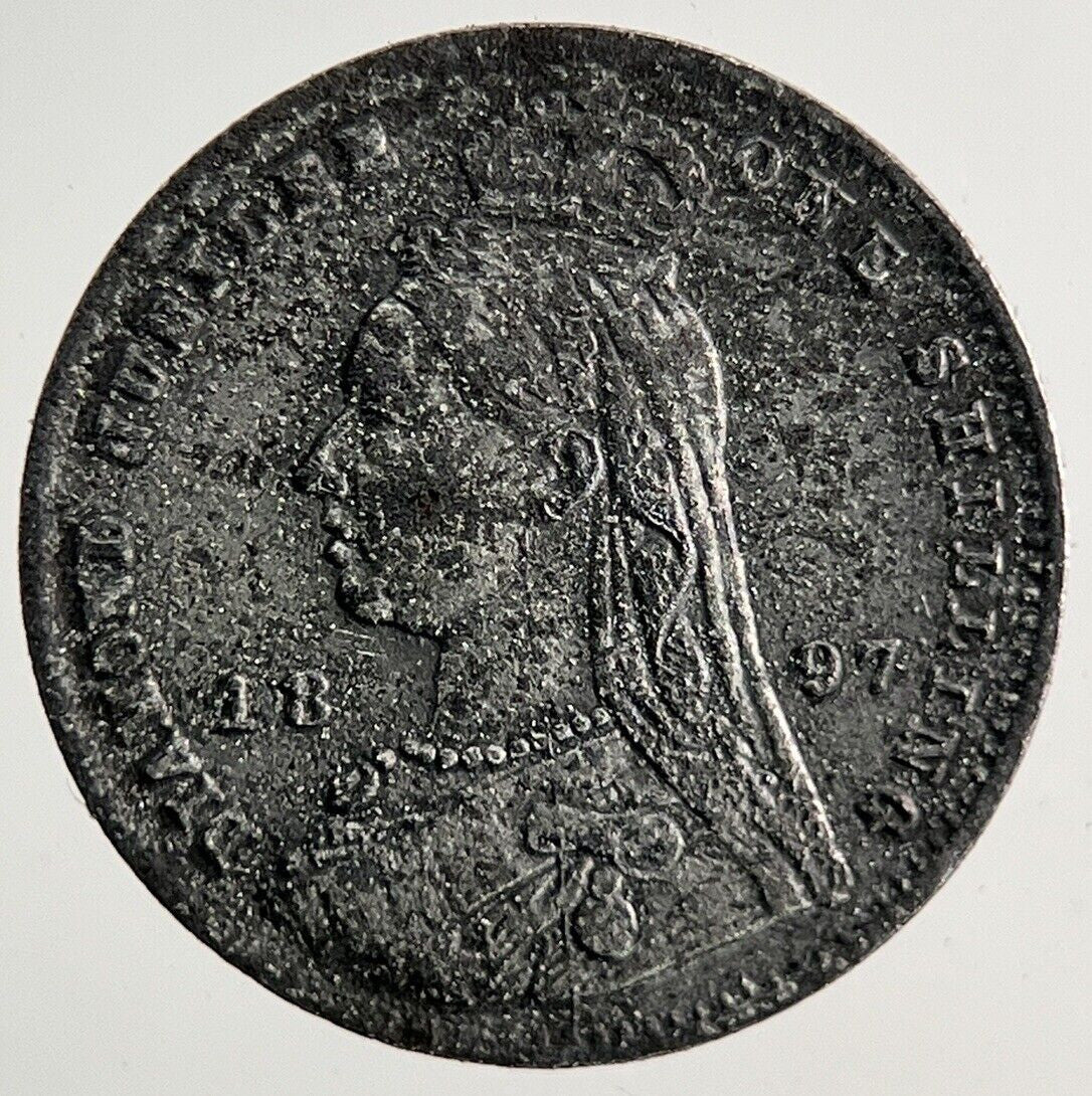 Old Queen Victoria Toy Money Coin | Fine Collectable Grade