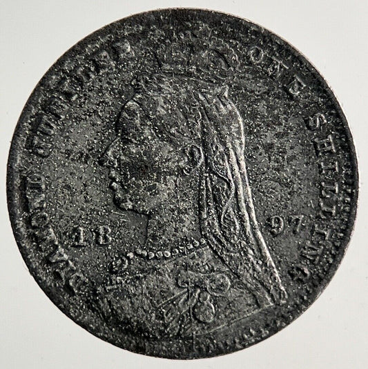 Old Queen Victoria Toy Money Coin | Fine Collectable Grade