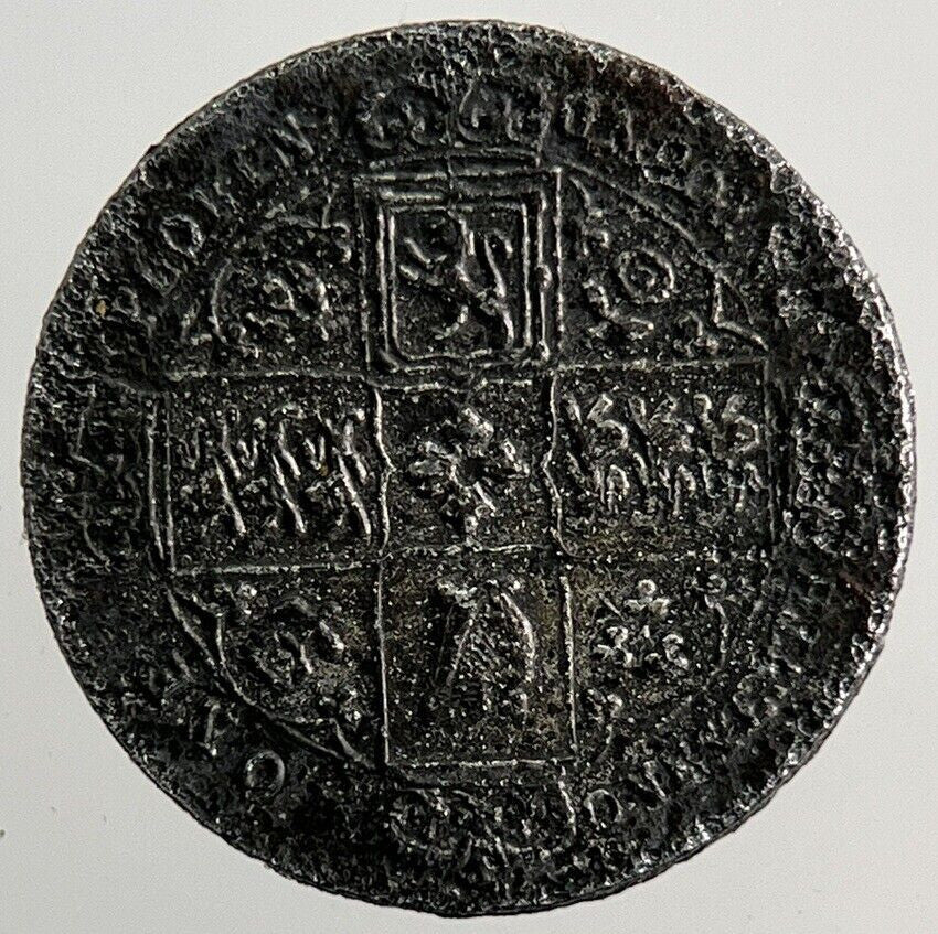 Old Queen Victoria Toy Money Coin | Fine Collectable Grade