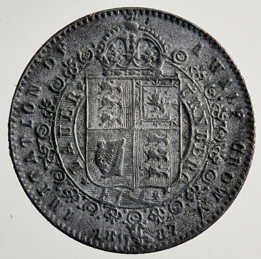 Old Queen Victoria Toy Money Coin | Fine Collectable Grade