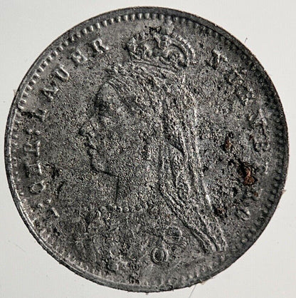 Old Queen Victoria Toy Money Coin | Fine Collectable Grade