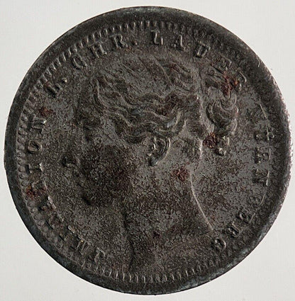 Old Queen Victoria Toy Money Token Coin | Fine Collectable Grade