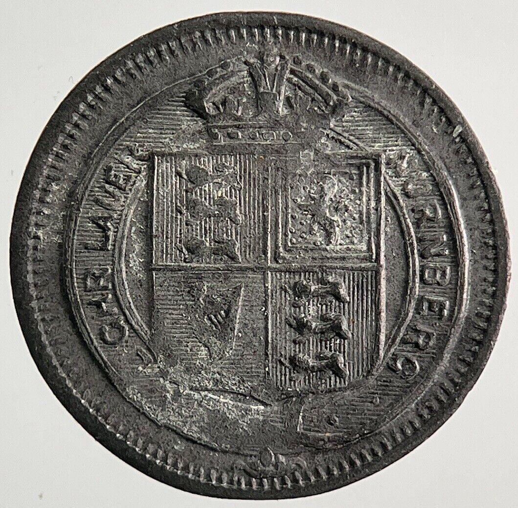 Old Queen Victoria Toy Money Token Coin | Fine Collectable Grade