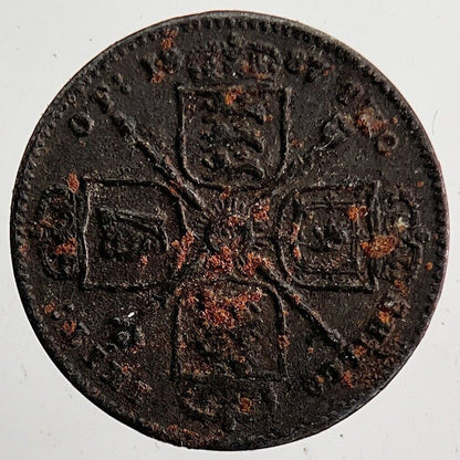 Old Queen Victoria Toy Play Money Coin | Very High Grade | a5902