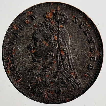 Old Queen Victoria Toy Play Money Coin | Very High Grade | a5902