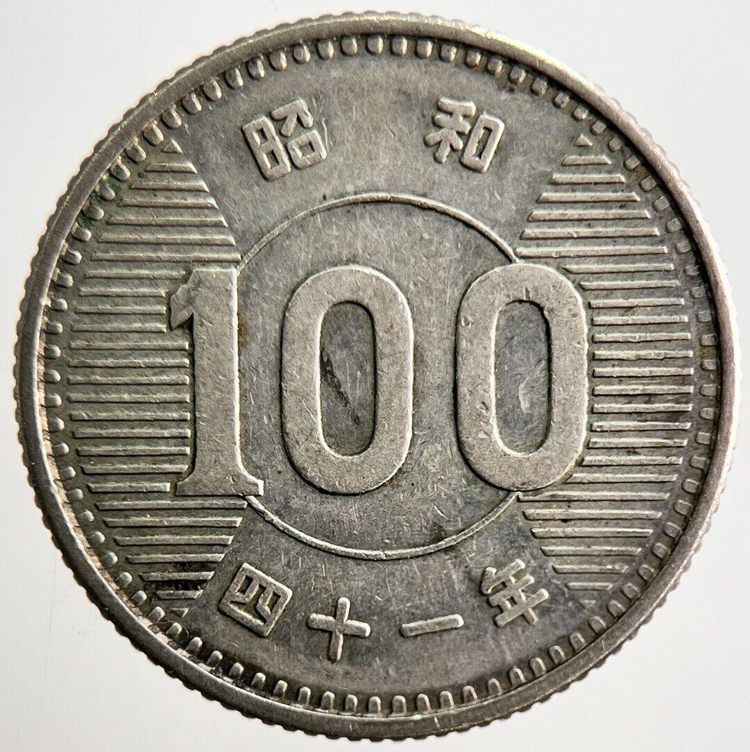 Old Silver 100 Yen Japanese Coin | Very High Grade | a3181